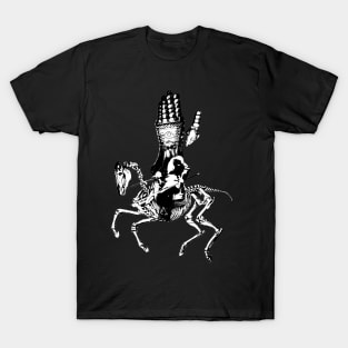 Vengeance rides the palest horse. T-Shirt